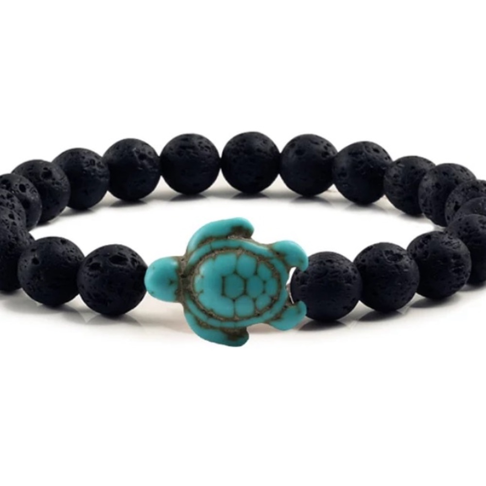 sea turtle beaded bracelet